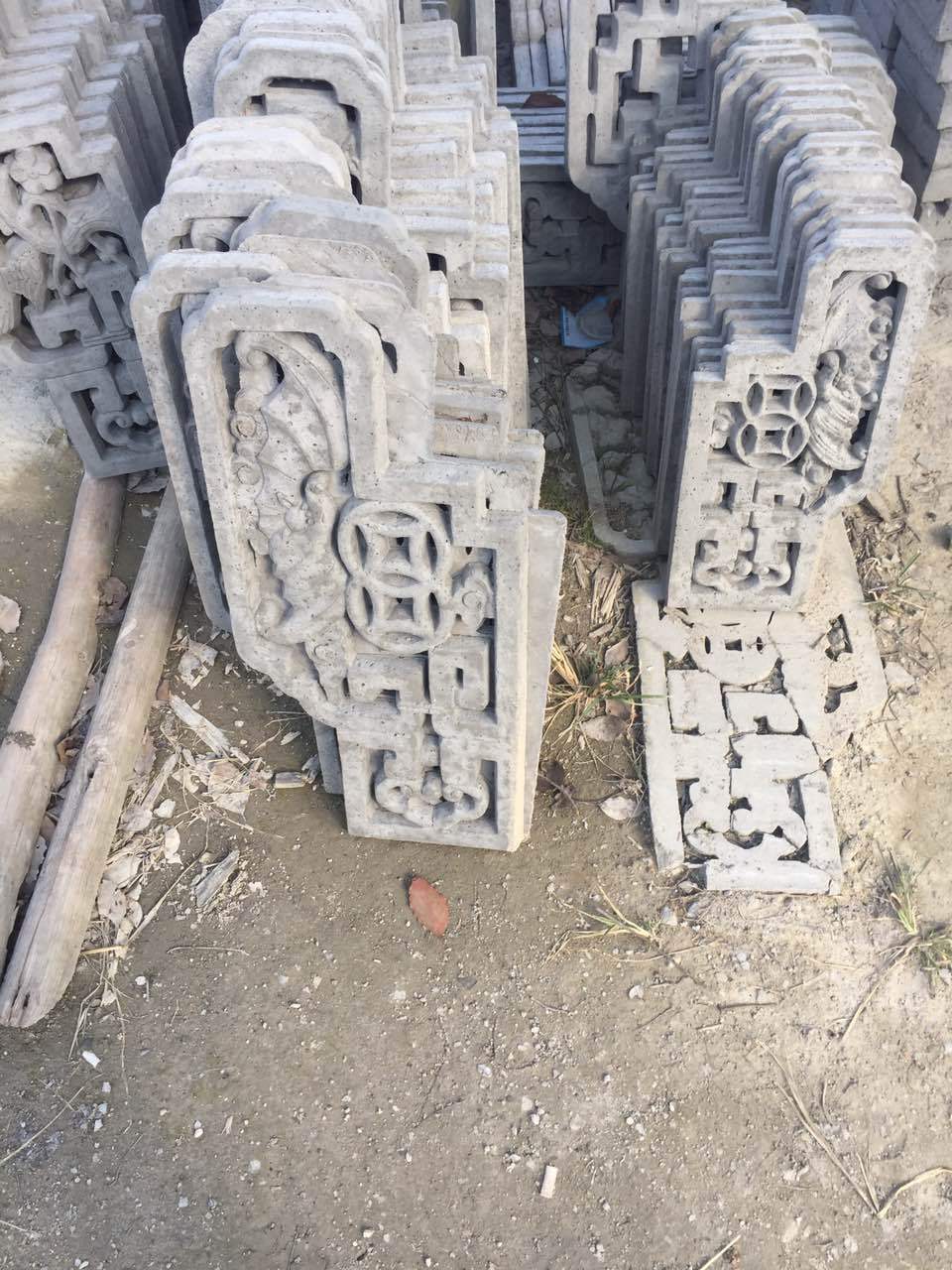 江南仿古青瓦 脊瓦 花脊 古建筑门头瓦 屋脊瓦 水泥屋脊