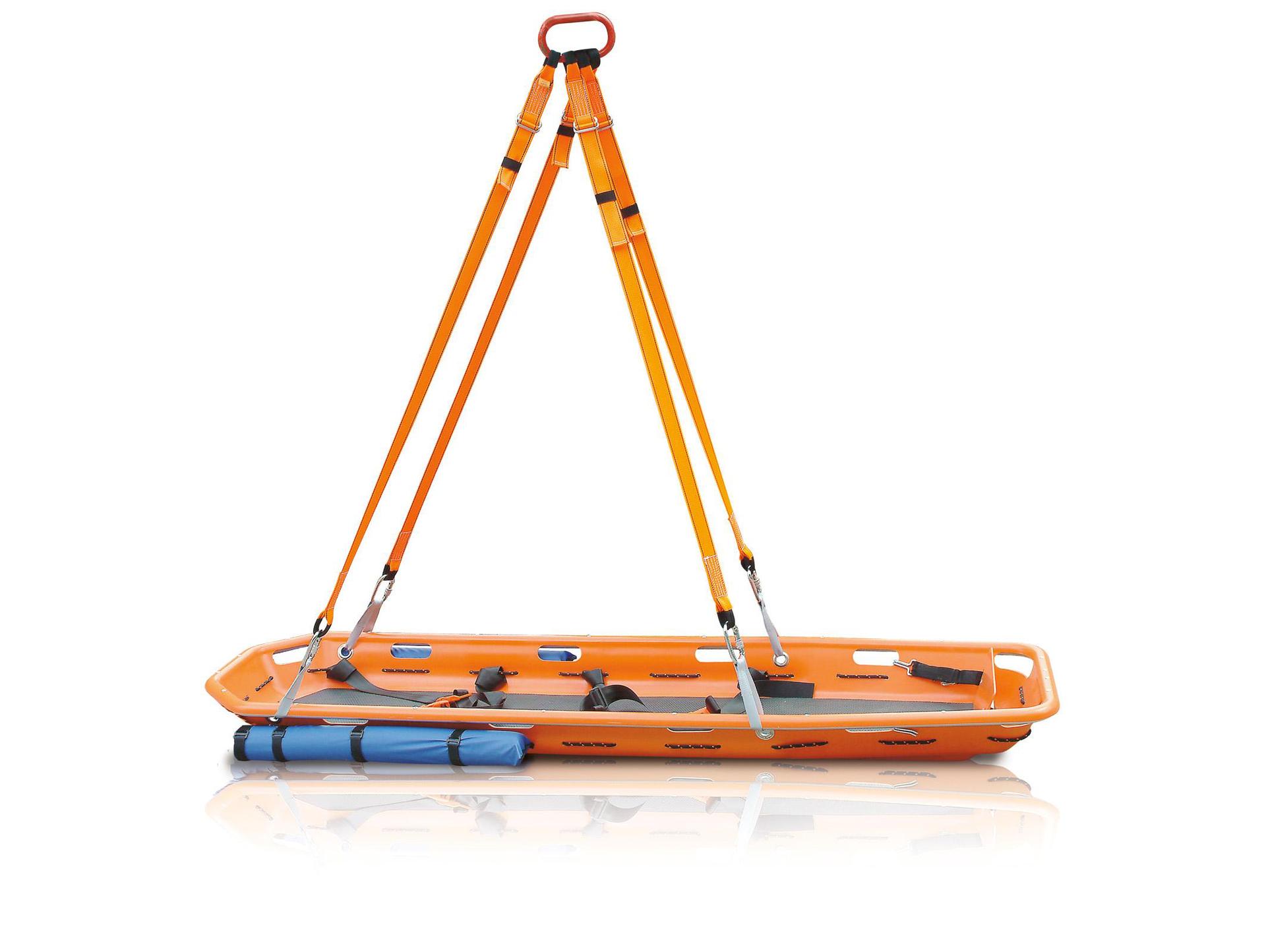 pe篮式担架,可拆卸折叠篮式担架,空中海上救援担架