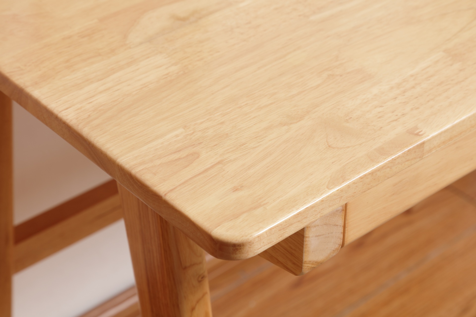 专业生产实木书桌双抽桌子简易现代书桌实用电脑桌北欧原木一件代