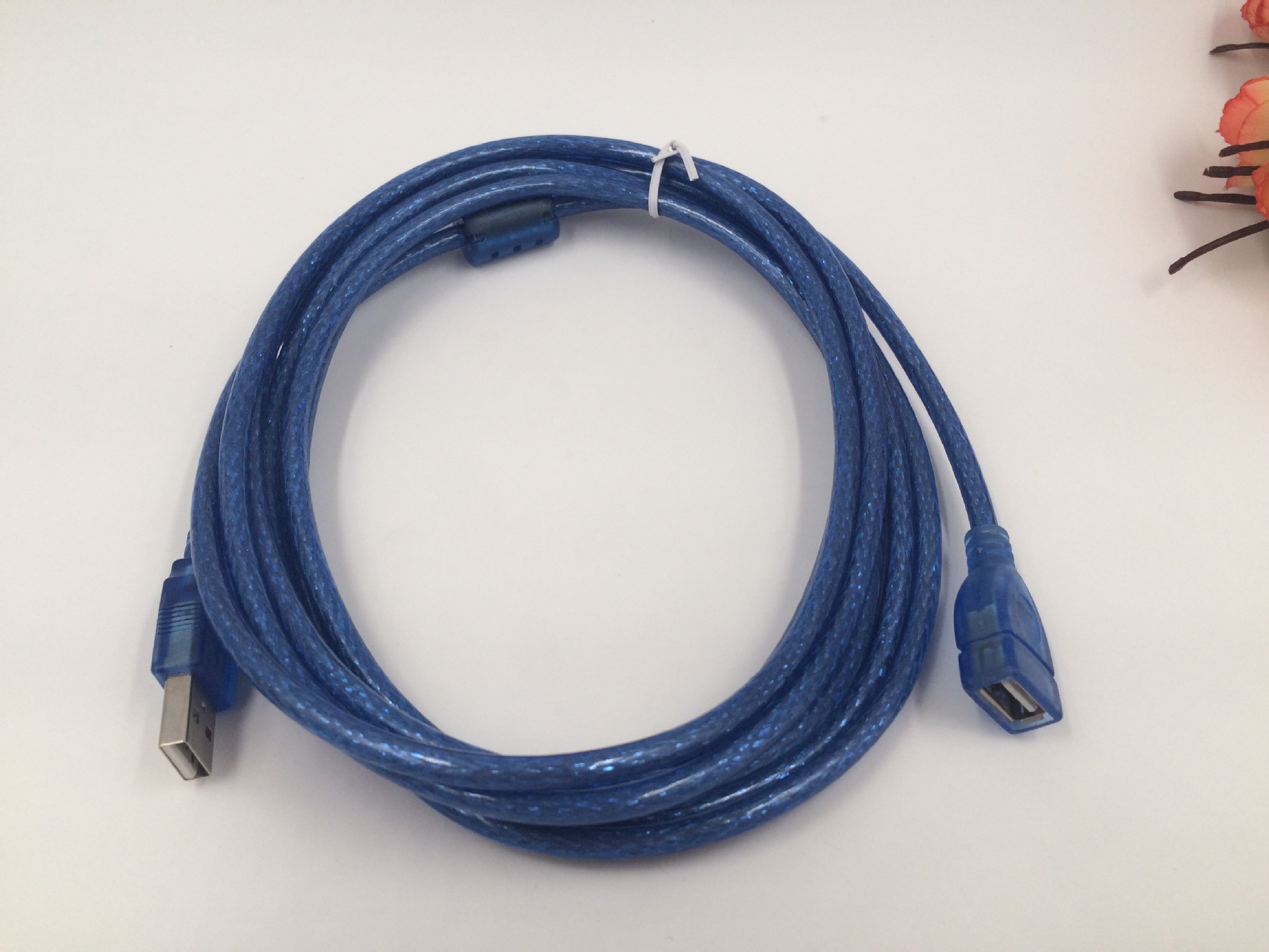 0加长线 公对母 usb线 全铜 usb2.0延长线