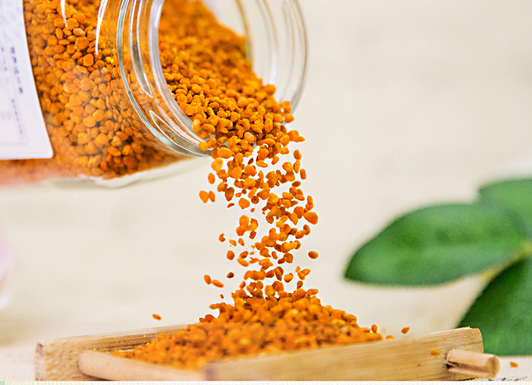 圣贝特自有蜂场天然纯净冻干茶树花粉180g玻璃瓶装 批发零售