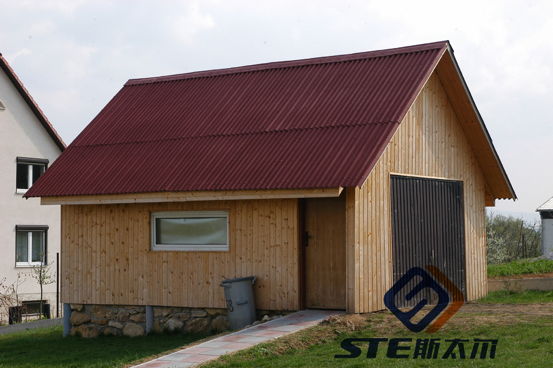 彩色波形沥青瓦 屋面防水 波形沥青防水板 新型屋面瓦