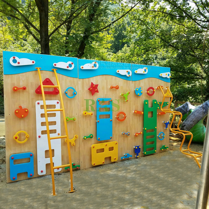 亲子体能早教室内木制攀爬墙幼儿园儿童感统墙面攀爬架淘气堡攀岩