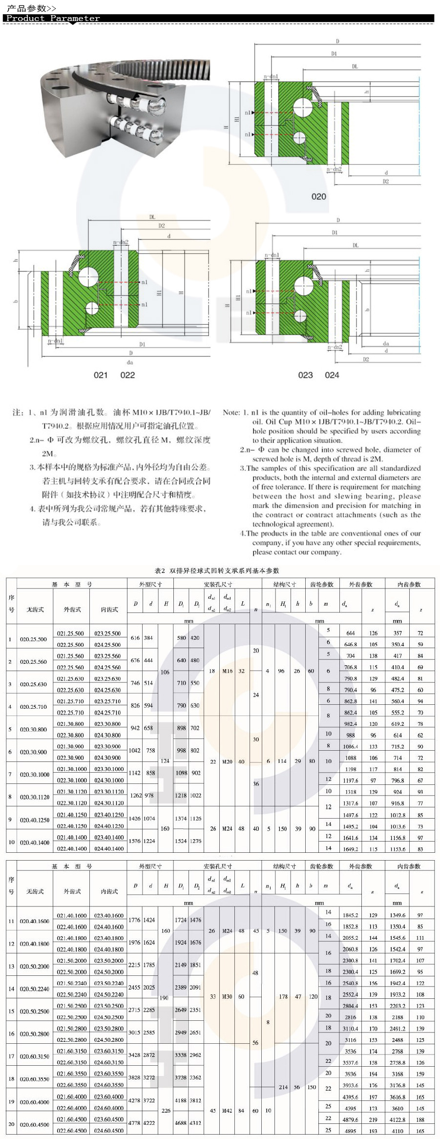 挖掘机 塔机各类型号专用回转支承 回旋轴承 定做中大型转盘轴承