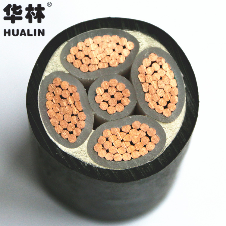 华林yjv4*150 1*70平方低压铜芯电力电缆线 电线电缆生产厂家价格