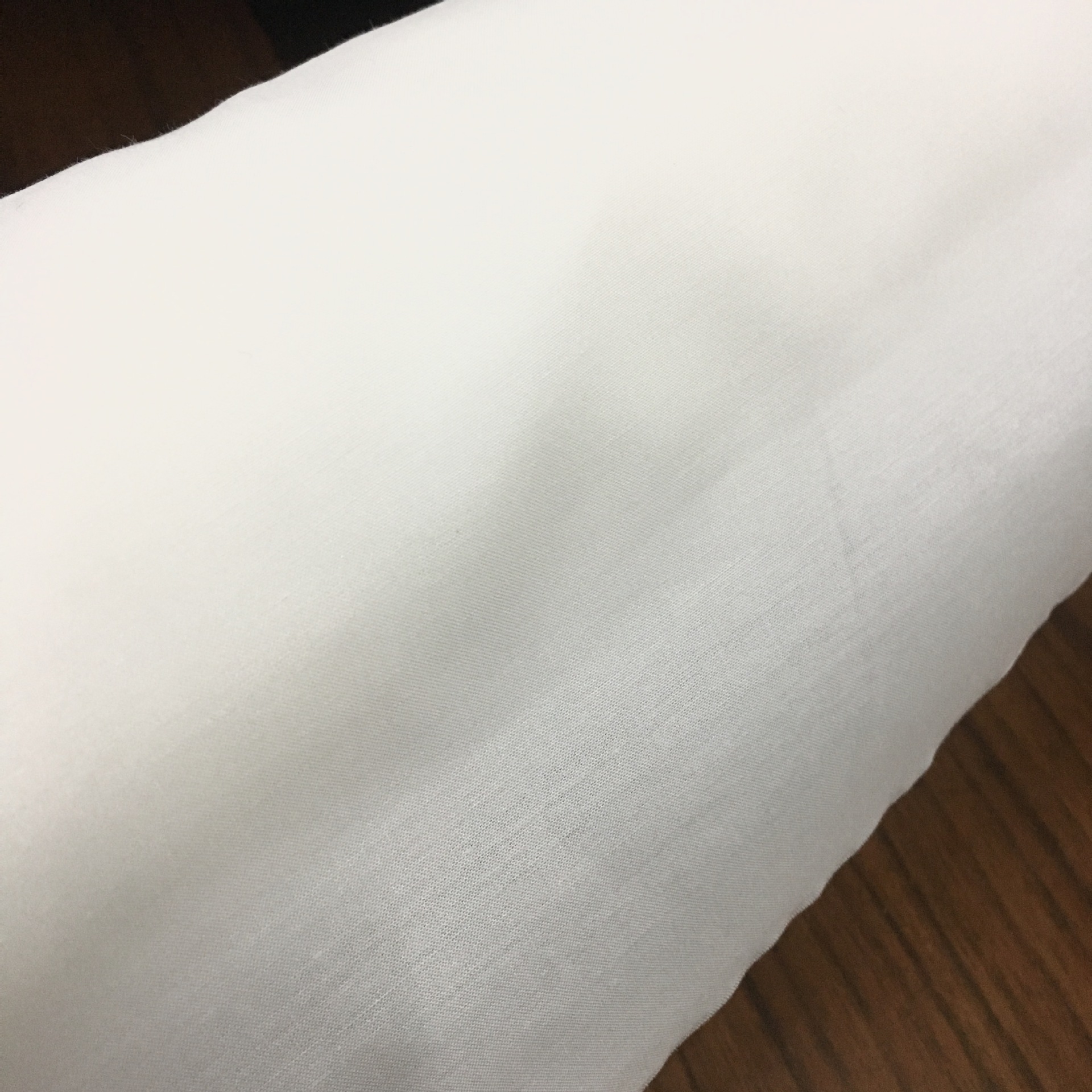 真丝棉面料 30%丝70%棉 16mm丝棉纺140cm本白色