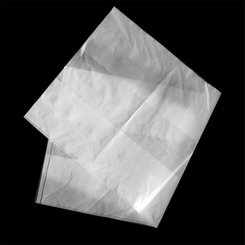 定制印刷金色内容po平口袋长条po塑料袋婚纱礼服包装袋po直筒袋