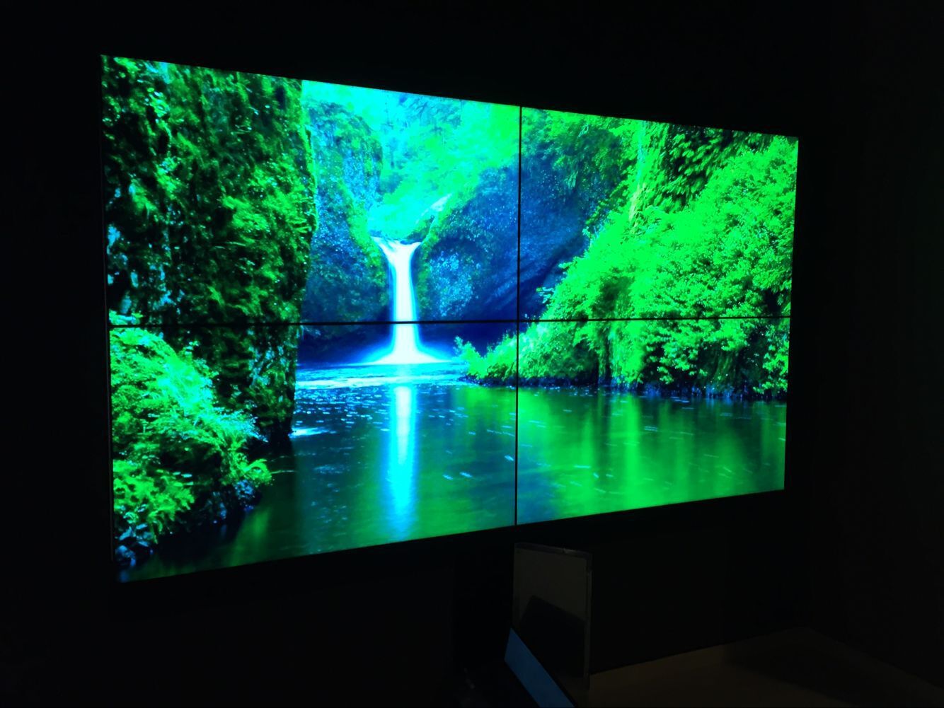 55英寸三星液晶拼接屏 led显示屏监控器 大屏幕无缝拼装电视墙