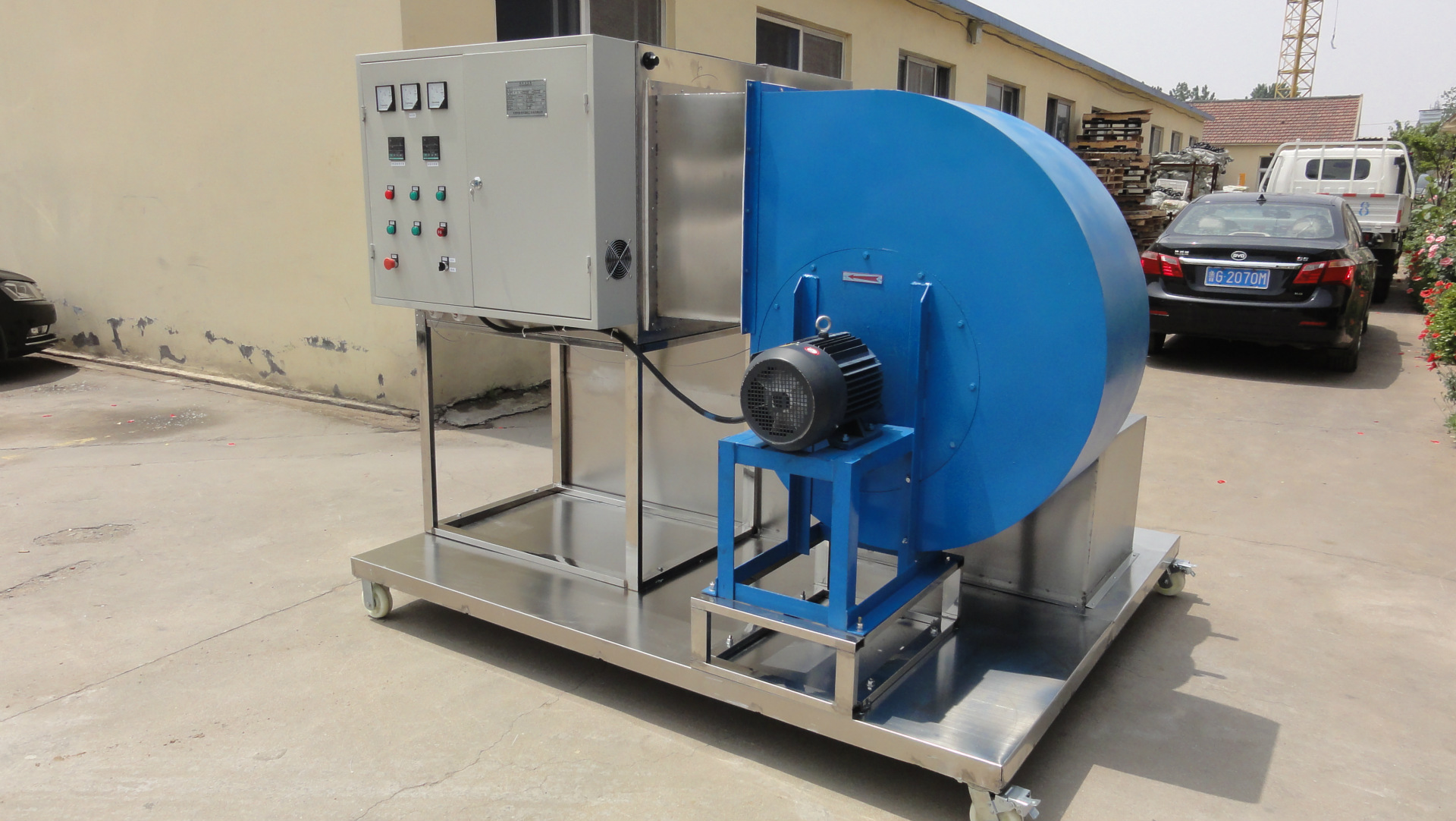 化肥烘干大功率高温热风机 工业热风机 热风机工业 厂家直销质优