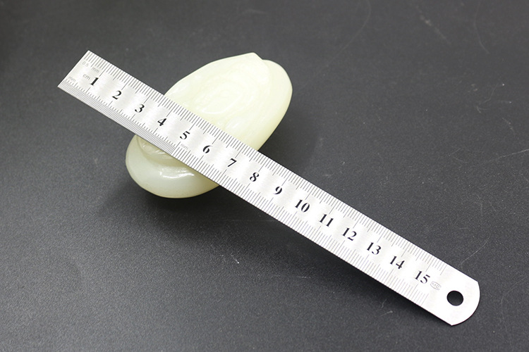 产品图10种规格不同长度 15cm至2米双面刻度,正面厘米,反面英寸剑鱼牌