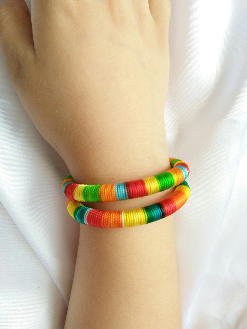 手工编织宝宝儿童本命年转运五色线手绳五月端午节五彩绳手链礼品