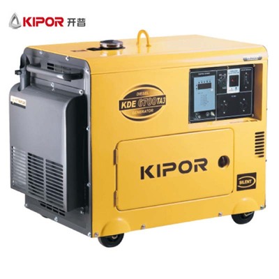 厂家促销新型柴油发电机组 开普kde6700ta3柴油发电机可做经销商