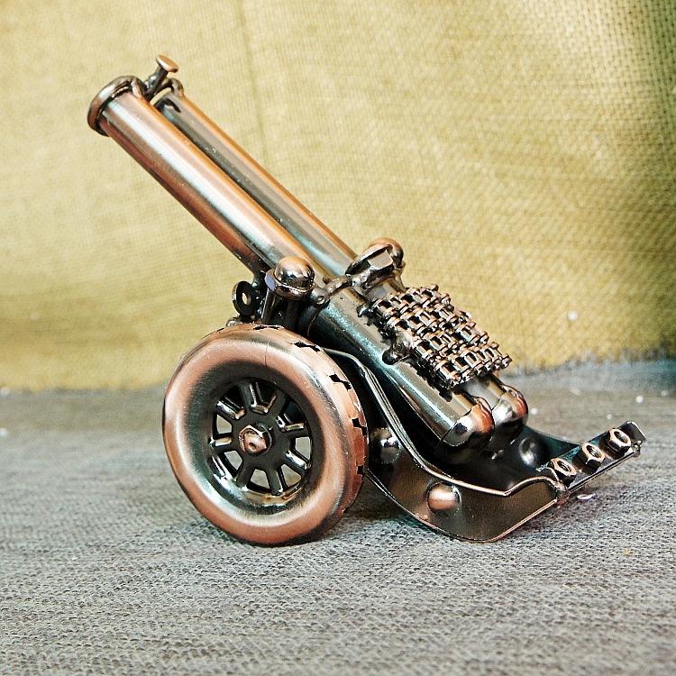 多款式金属特价 形迫击大炮模型 纯手复古铁艺小钢炮模型多款可选