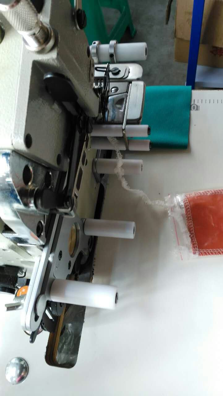 ex小嘴t恤圆领包边机 松紧带裤头机 自动侧送料上腰机厂家直销