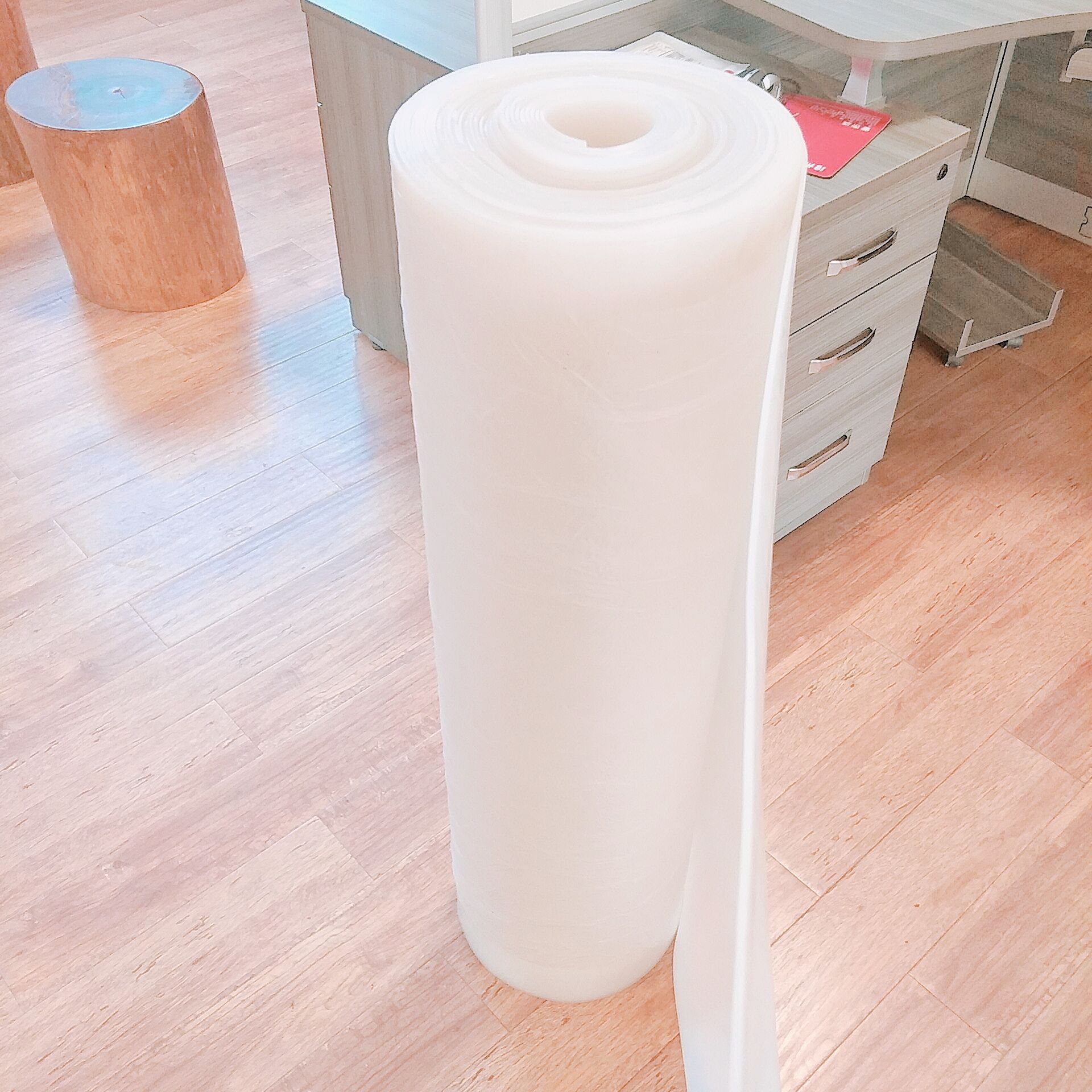 厂家直销白色硅胶板橡胶板 耐高温耐高压3mm硅橡胶板 硅胶皮