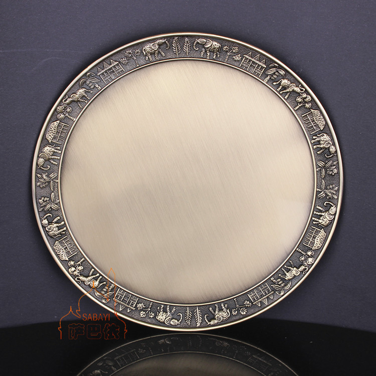 俄罗斯锡器 锡器 茶具功夫茶 特色工艺品套装茶具