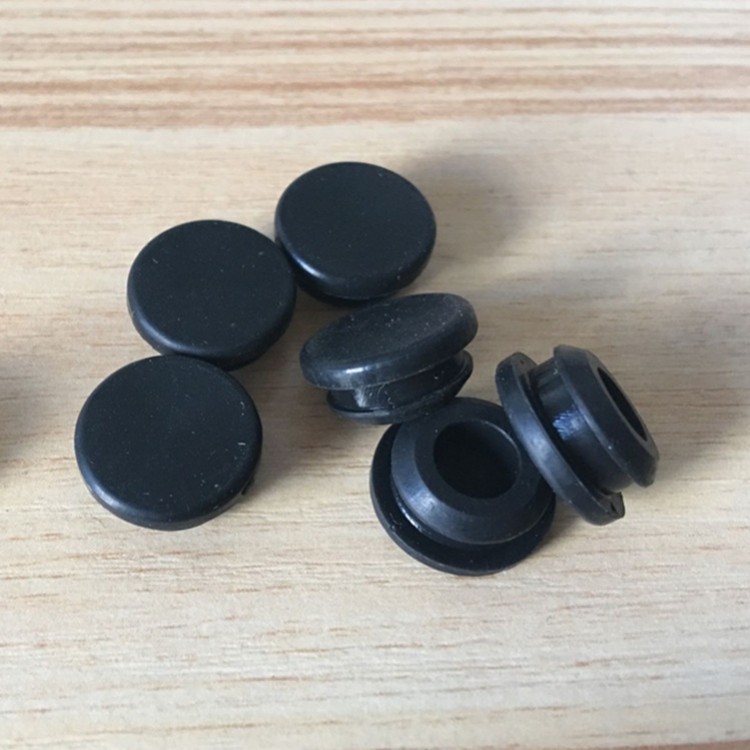 1硅胶黑色胶盖 橡胶密封防尘胶塞 半透明硅胶塞