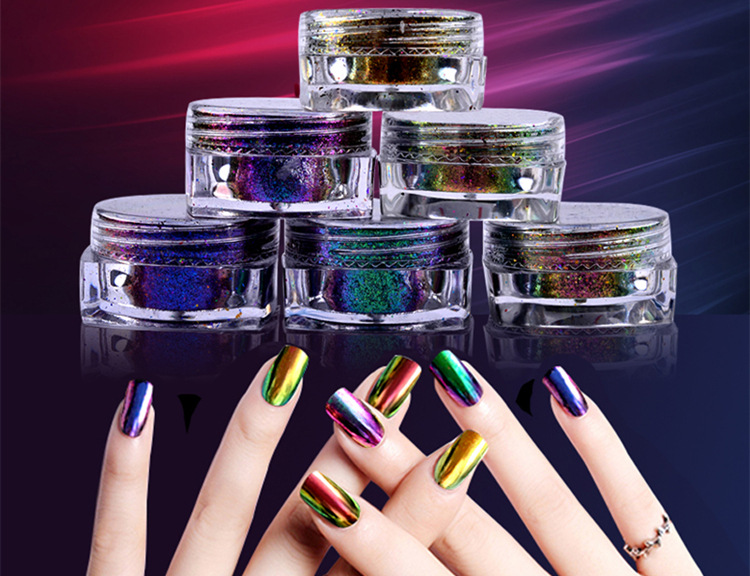 细款进口变色龙珠光粉 汽车漆改色二代魔镜粉用珠光颜料10g装