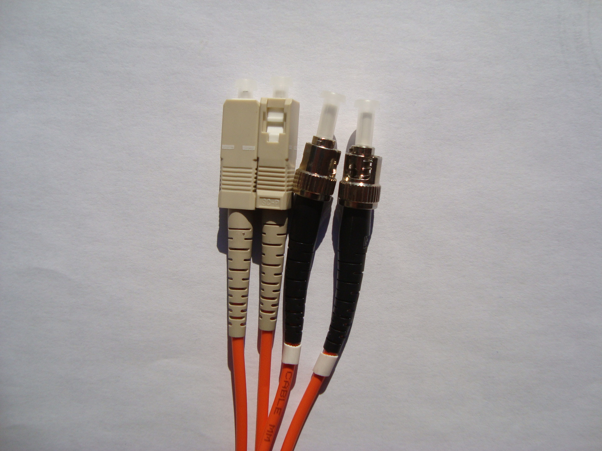 厂家直销st-sc双芯多模光纤跳线3米 千兆超电信级连接收发器尾纤