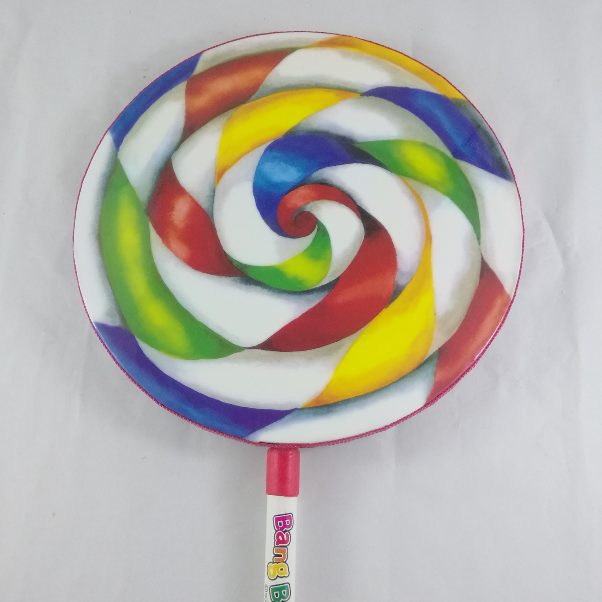 儿童棒棒糖鼓 厂家直供奥尔夫手敲鼓 幼儿园教具儿童舞蹈敲打鼓