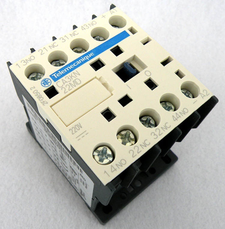 原装法国施耐德 telemecanique 接触器式中间继电器 ca3kn22md
