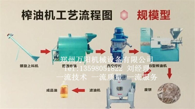 现货销售100型螺旋榨油机商用全自动菜籽榨油机食用油小