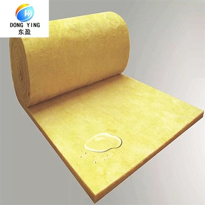 单面贴铝箔玻璃棉卷毡 钢结构超细玻璃棉卷毡