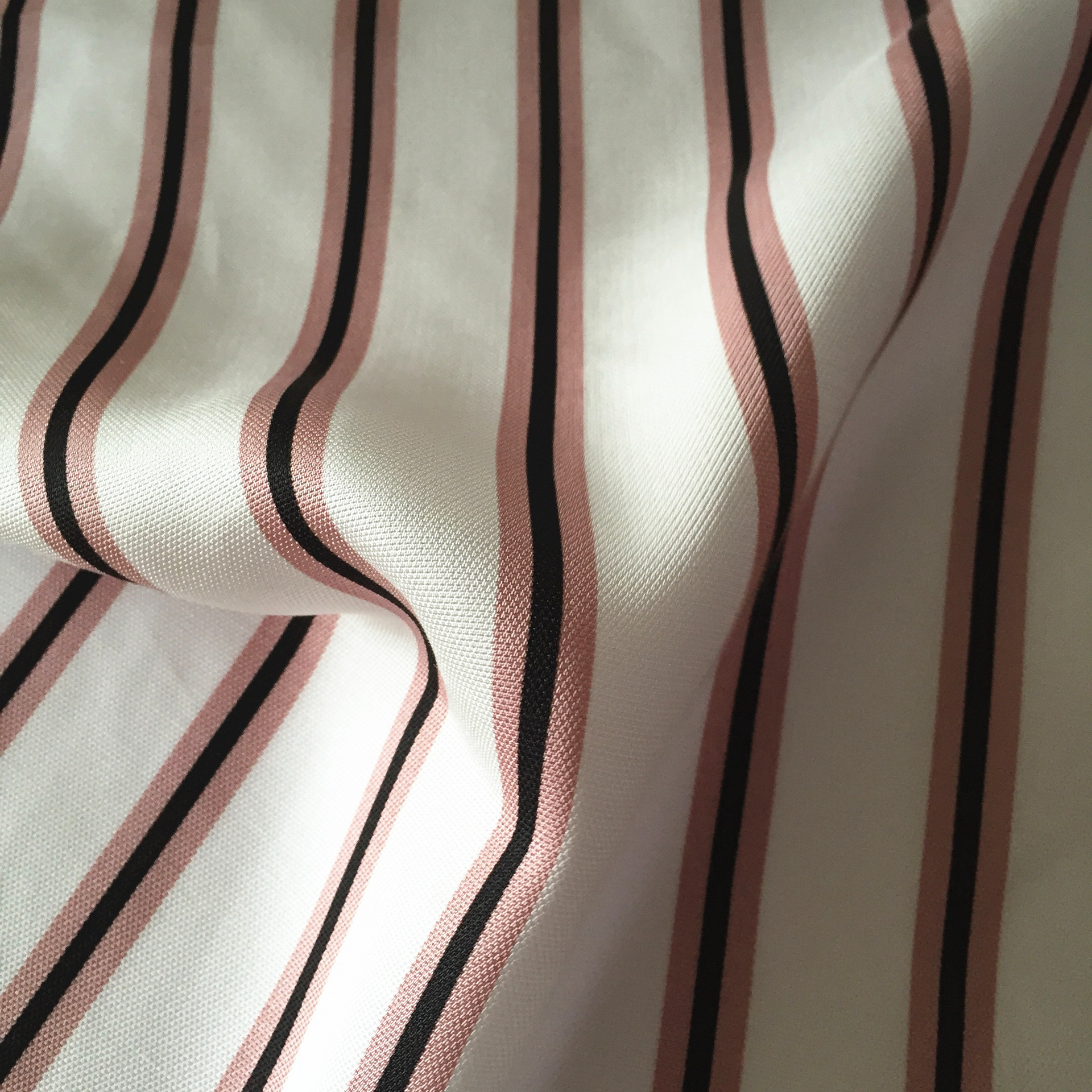 2017天丝麻混纺印花面料 中高档女装时装面料