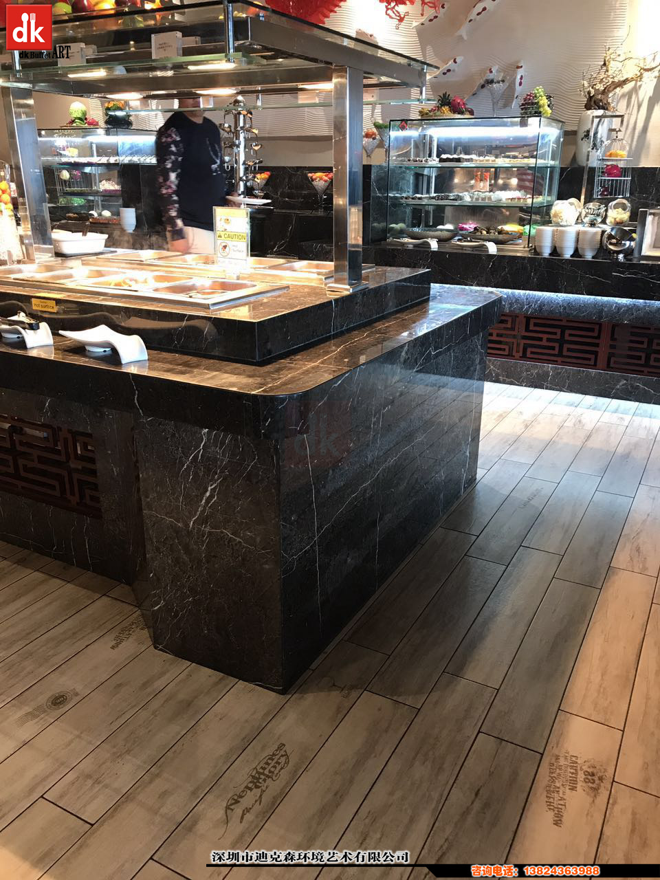 自助餐取餐台星级酒店冷餐台白色加长保温餐台实拍厂家直销