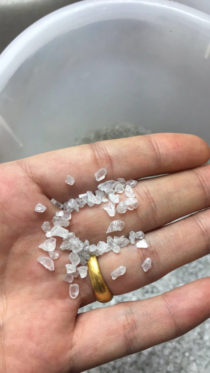 珠宝原石 天然白锆原料 白宝石 风信子 zircon 生辰石 锆英石