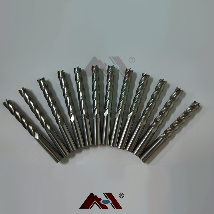 硬质合金钨钢铣刀 钻头 球头 圆鼻 标准 45° 50° 55° 2 3 4刃