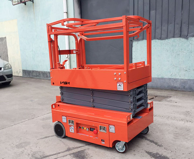 电动升降平台 小型升降车自行走高空作业车 升降平台车 武汉升降