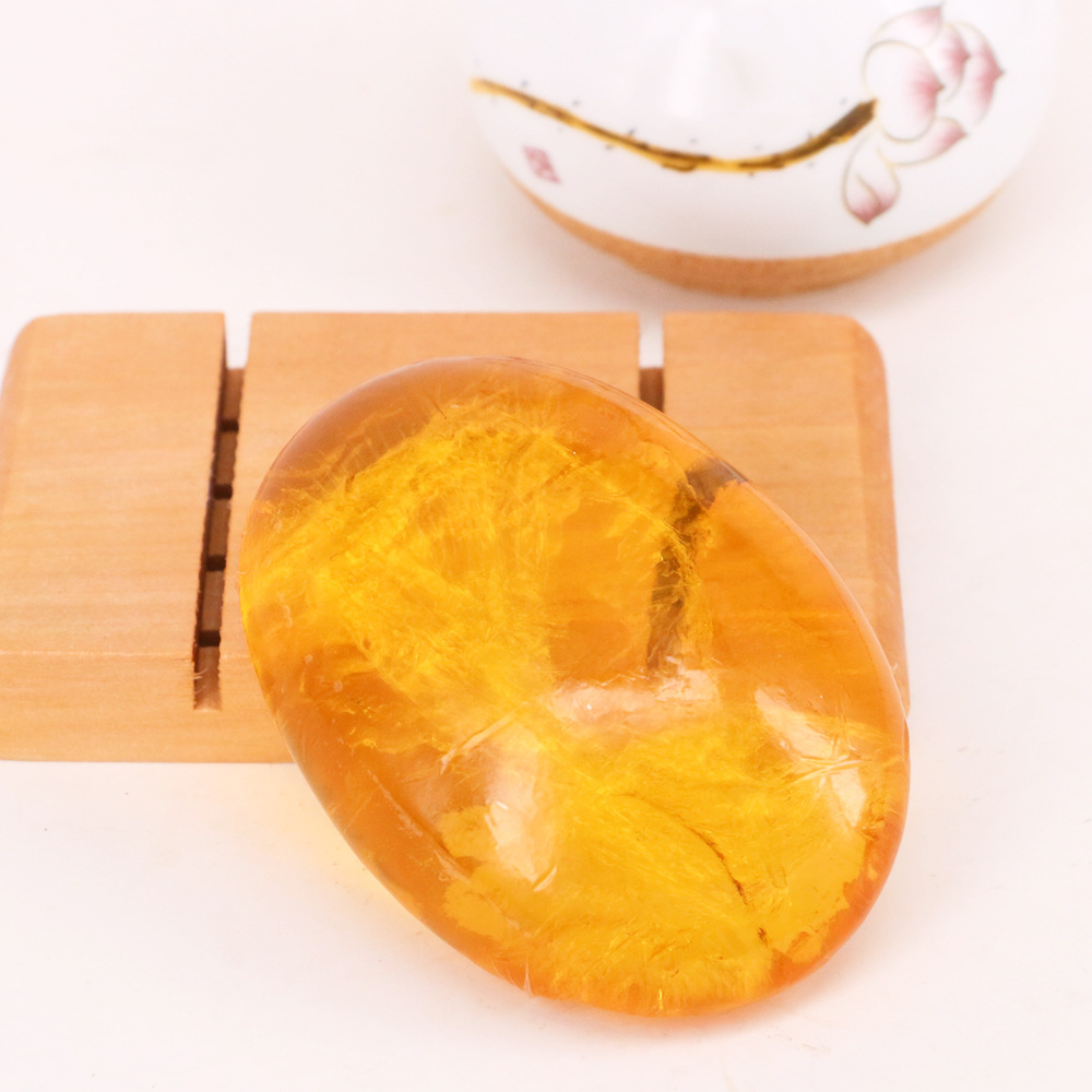 洋甘菊平滑氨基酸皂 补水保湿温和清洁洁面皂透明皂 工厂定制