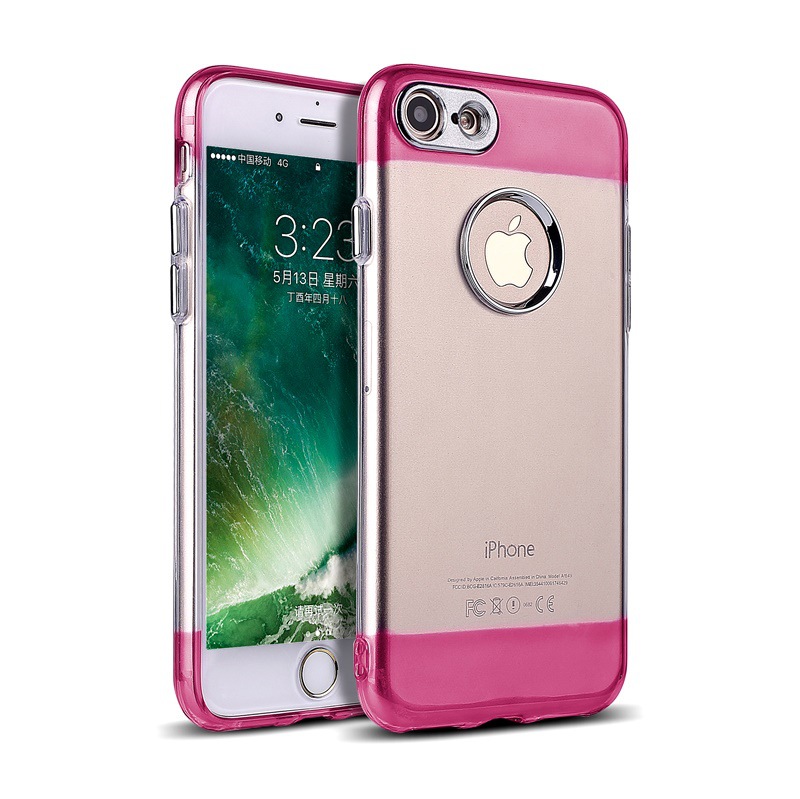 苹果iphone 7手机保护壳 金属拼色tpu外贸爆款厂家批发现货大全