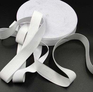 白色弹力松紧带 尼龙 美国网切卷专用 桌围纱裙纺织辅料 现货批发