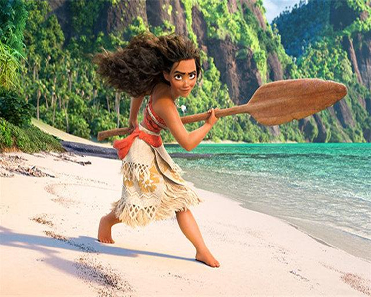 海洋奇缘莫阿娜莫亚娜cosplay毛伊儿童女装小孩衣服公主cos服