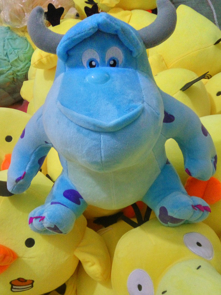 怪兽大学毛怪毛绒玩具动漫卡通布娃娃儿童礼物大公仔批发