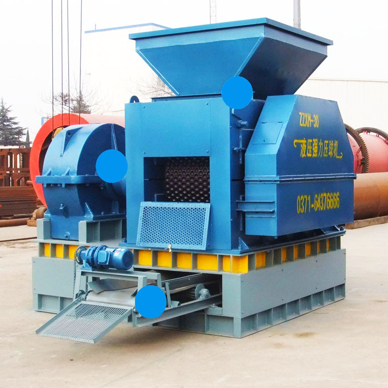 焦煤压球机钢渣压球机冶金废料压球机中州成套压球机设备销售