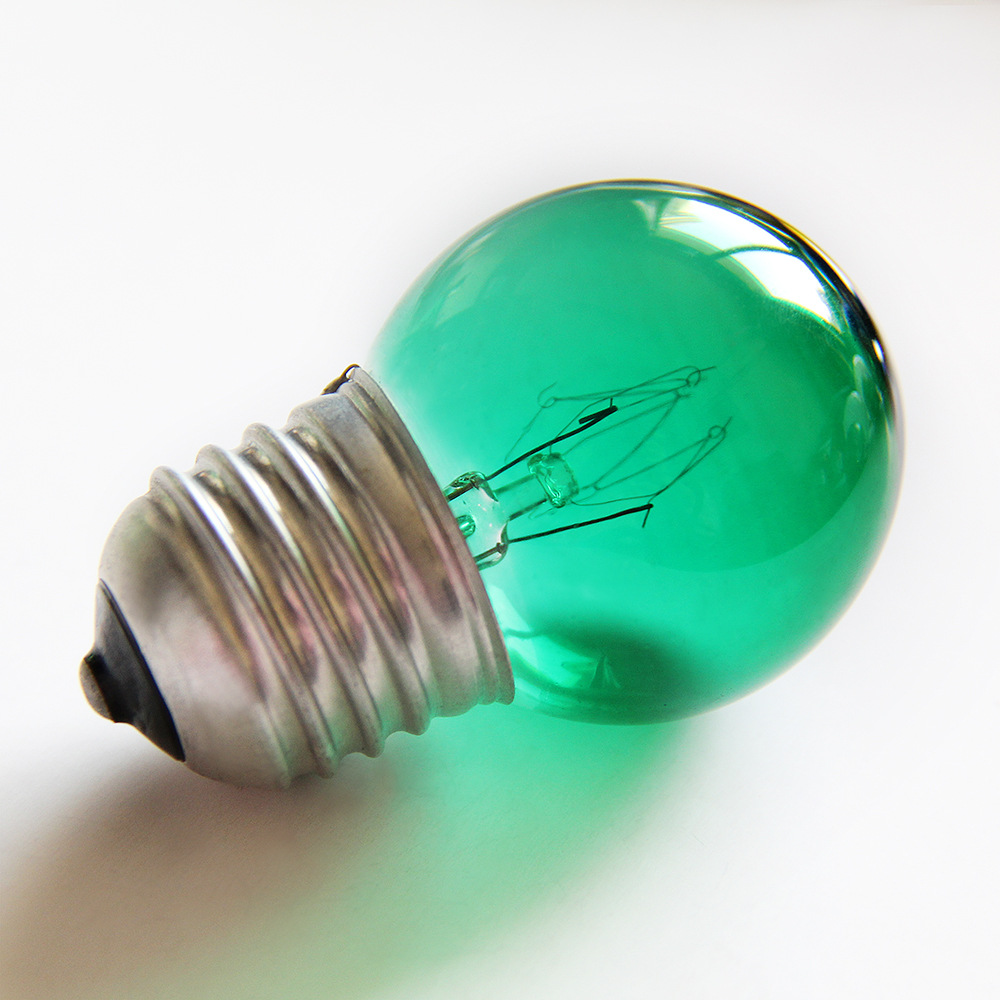 球形灯泡_厂家批发彩色工艺灯饰灯具g40球形灯泡 螺旋节能led定制 - 