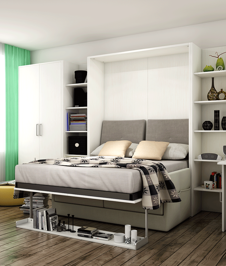 厂家直销自动电动沙发壁床隐形床多功能小户型壁床折叠床五金配件