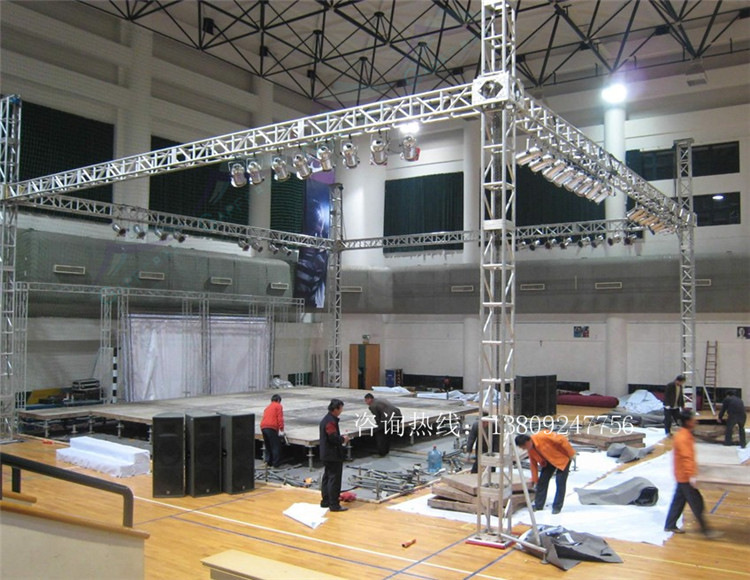 定做演出活动灯光架 300,400铝合金truss架 桁架铝架