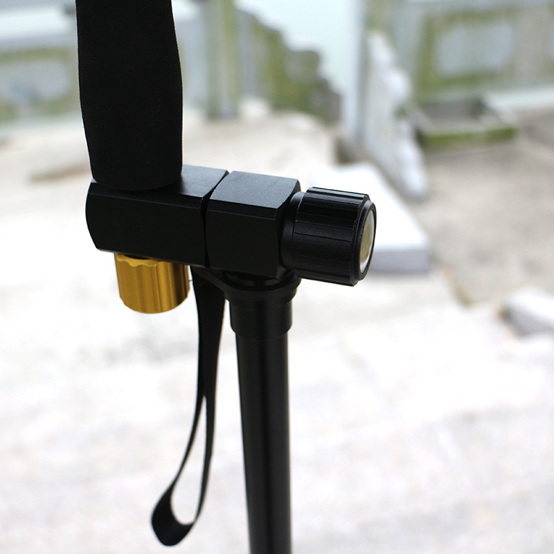 厂家直销户外钓鱼遮阳伞手杖下杆万向旋转可伸缩下杆钓箱适用伞杆