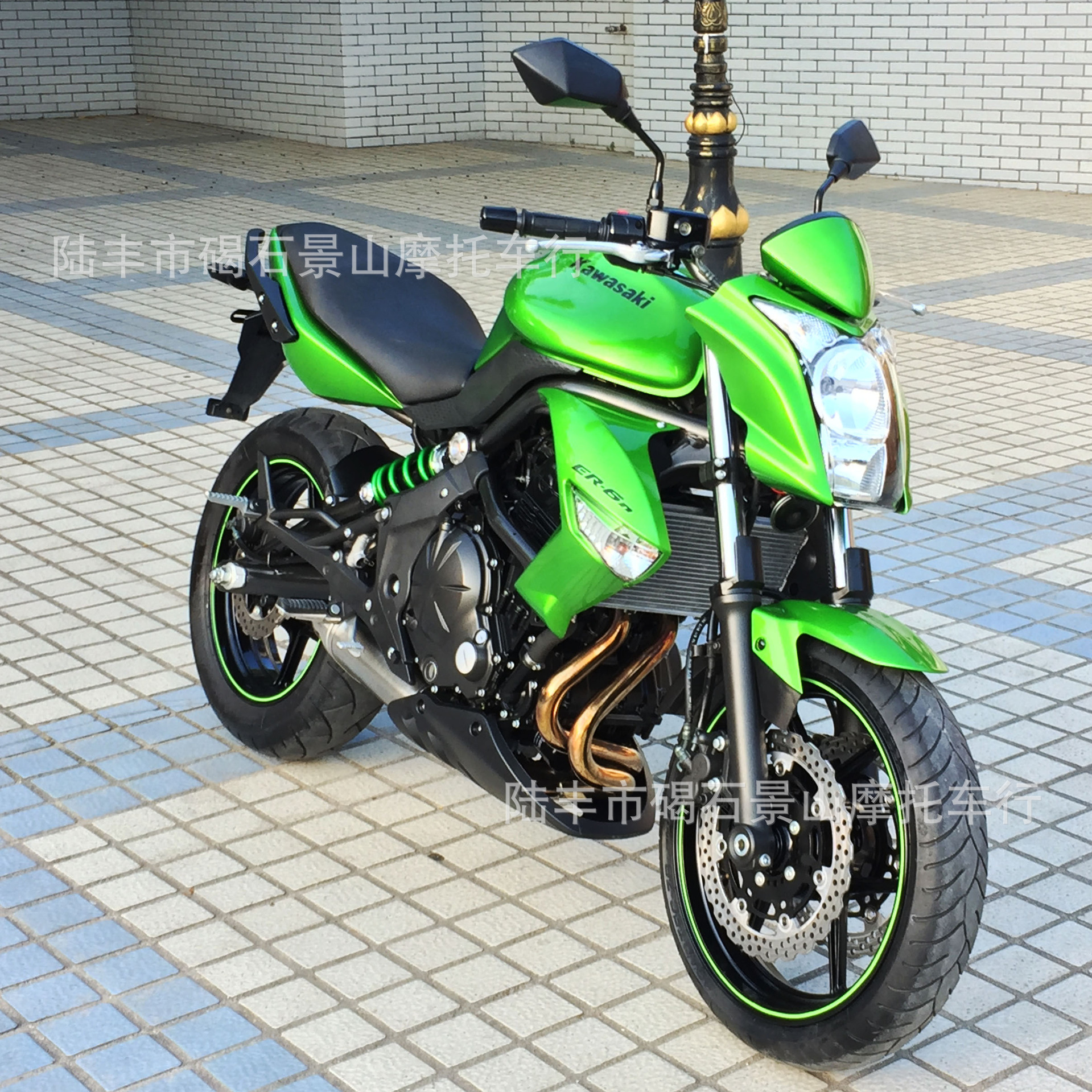 15年原装进口川崎er6n 650c大排量电喷街跑车男士跨骑摩托整车
