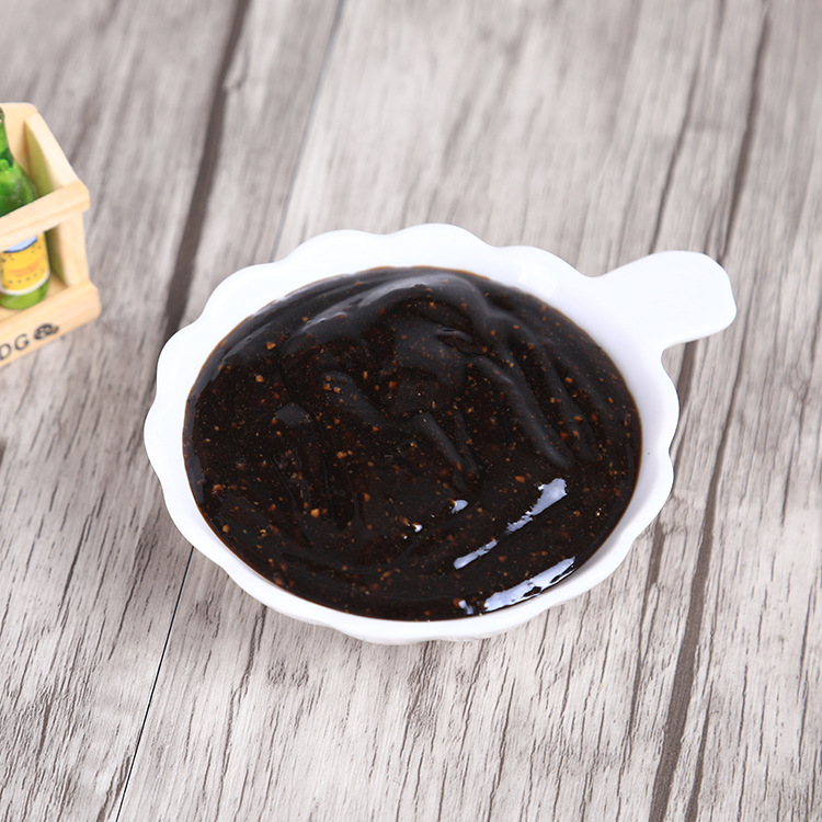 【饼尚仁】黑椒酱1000g黑胡椒拌面酱 烤肉 披萨牛排酱 意大利面酱