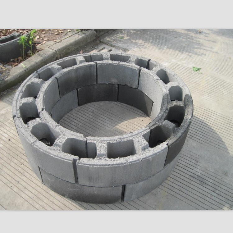 井室检查井混凝土砌块 耐腐蚀砌井模块 井壁砖模块砌块