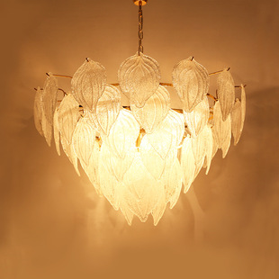 后现代简约树叶吊灯客厅大气北欧创意餐厅卧室酒店会所别墅灯具