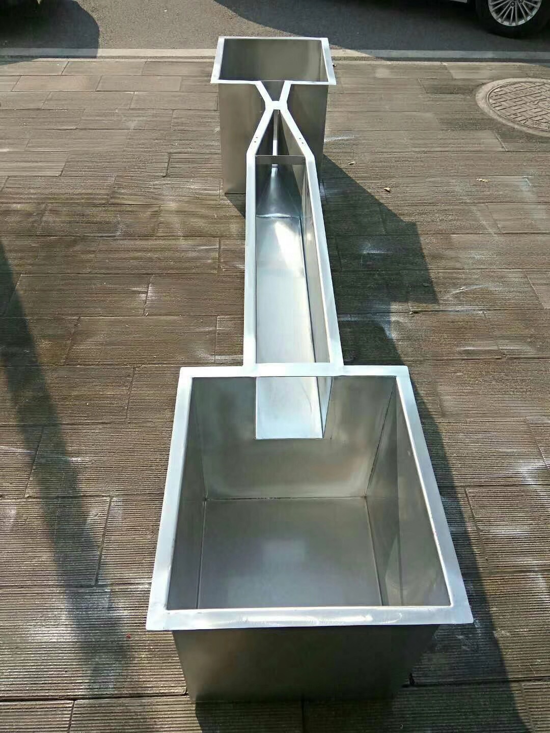 销售巴歇尔计量排放槽 不锈钢巴歇尔槽 巴氏污水排放流量槽