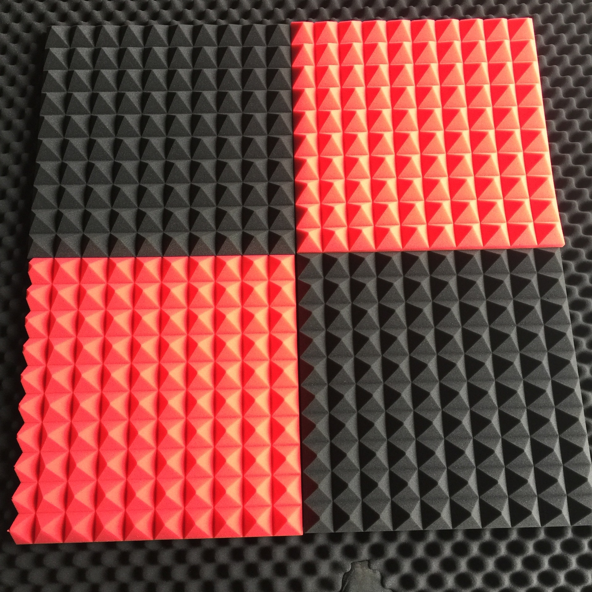 特价吸音棉ktv隔音棉50mm隔音海绵消音棉琴房吸音金字塔吸音棉