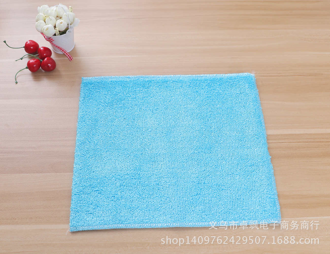 Wholesale New Bamboo Fiber Dish Towel Dishcloth Scouring Pad Stall Running Jianghu Supermarket