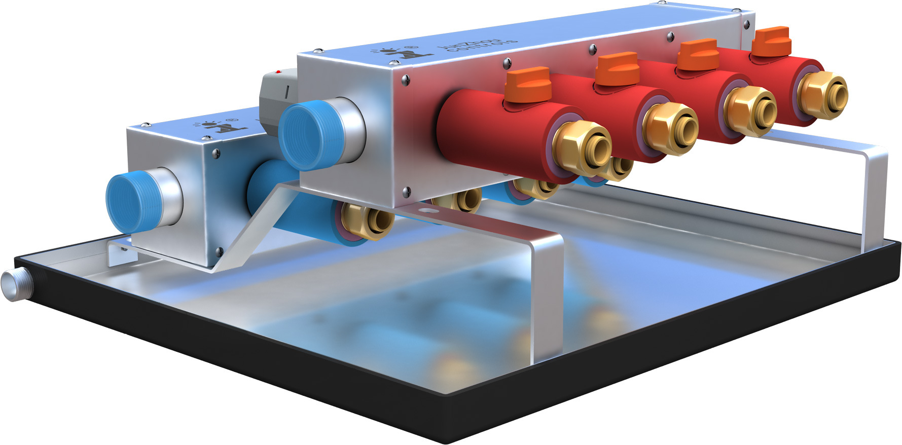 俊州自控jz03-07r-m水力平衡分配器 中央空调分配器
